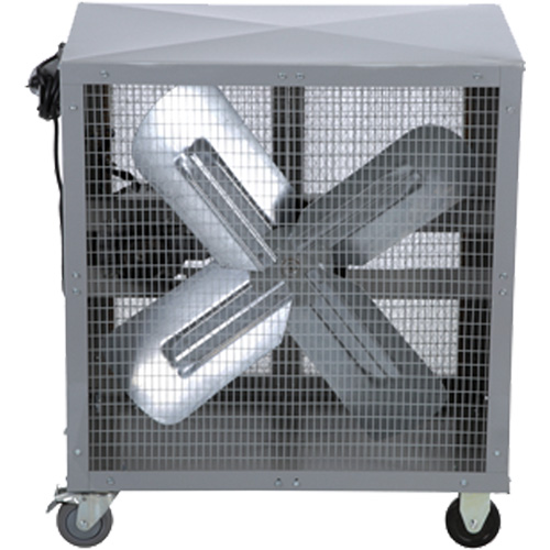 Direct Drive Heavy-Duty Mobile Filtered Fan, 2 Speeds Moffatt Supply & Specialties