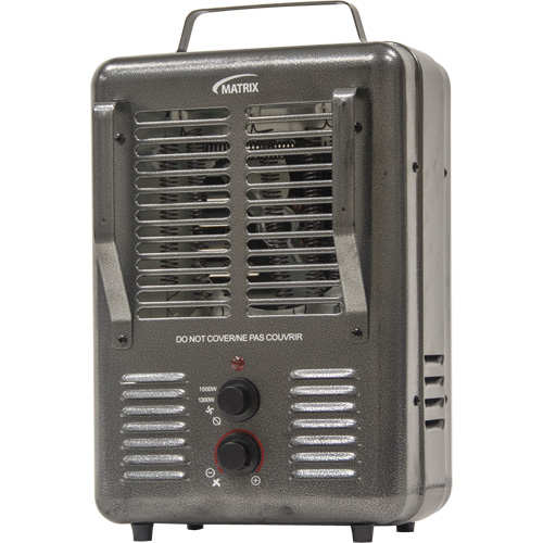 Portable Utility Heater, Fan, Electric, 5120 Moffatt Supply & Specialties