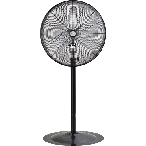 Ventilateur non oscillant sur socle, Robuste, 2 Vitesses, Diam&egrave;tre de 24" Moffatt Supply & Specialties