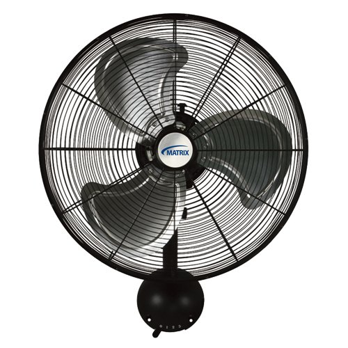 High-Velocity Oscillating Wall Fan, Industrial, 3 Speed, 20" Diameter Moffatt Supply & Specialties