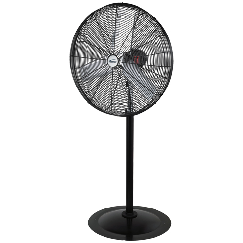 Oscillating Pedestal Fan, Heavy-Duty, 3 Speed, 30" Diameter Moffatt Supply & Specialties