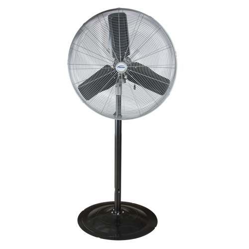 Waterproof Motor & Oscillating Pedestal Fan, Heavy-Duty, 3 Speed, 30" Diameter Moffatt Supply & Specialties
