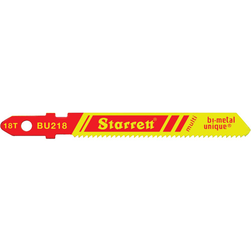 Lames pour scie sauteuse Unified Shank, Bim&eacute;tal, 2" lo, 18 dents par pouce Moffatt Supply & Specialties