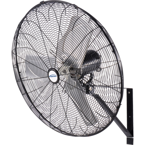 Ventilateur oscillant sur socle avec vaporisation &agrave; moteur &eacute;tanche &agrave; l'eau, Industriel, 3 vitesses, Diam&egrave;tre de 30" Moffatt Supply & Specialties