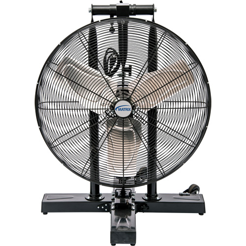 Ventilateur sur pied repliable, Industriel, 3 Vitesses, Diam&egrave;tre de 24" Moffatt Supply & Specialties