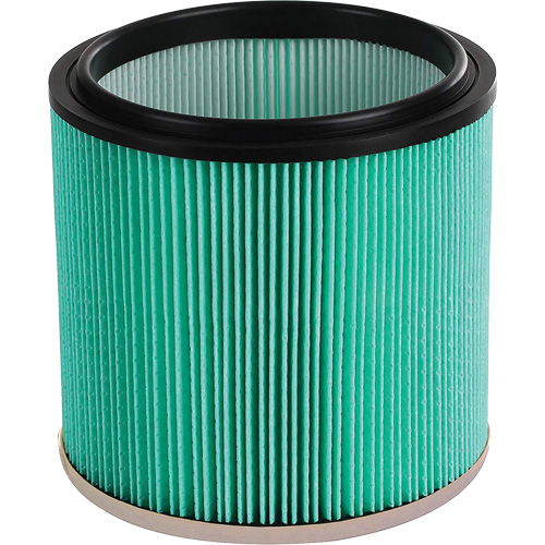 Filter for Wet & Dry Vacuums, Cartridge/Hepa, Fits 16 US gal. Moffatt Supply & Specialties