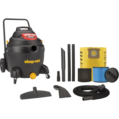 Aspirateur industriel, Secs-humides, 3 CV, 16 gal. US (60,6 litres) Moffatt Supply & Specialties