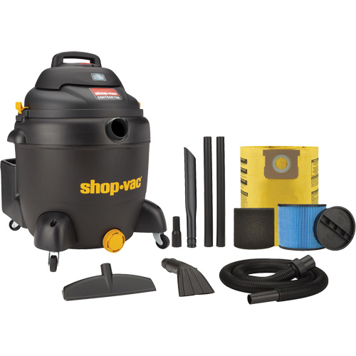 Aspirateur pour atelier SVX2, Secs-humides, 6,5 CV, 18 gal. US (68,1 litres) Moffatt Supply & Specialties