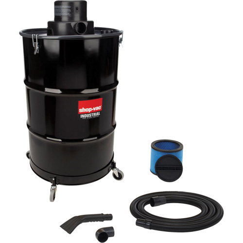 Aspirateur pour atelier, Secs-humides, 3 CV, 55 gal. US (208,2 litres) Moffatt Supply & Specialties