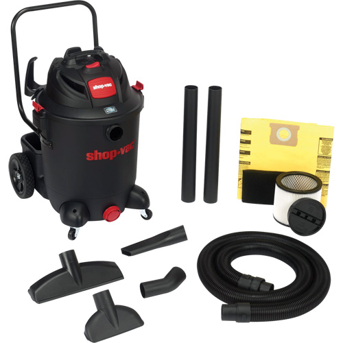 Aspirateur utilitaire pour atelier SVX2 avec chariot, Secs-humides, 6,5 CV, 14 gal. US (53 litres) Moffatt Supply & Specialties