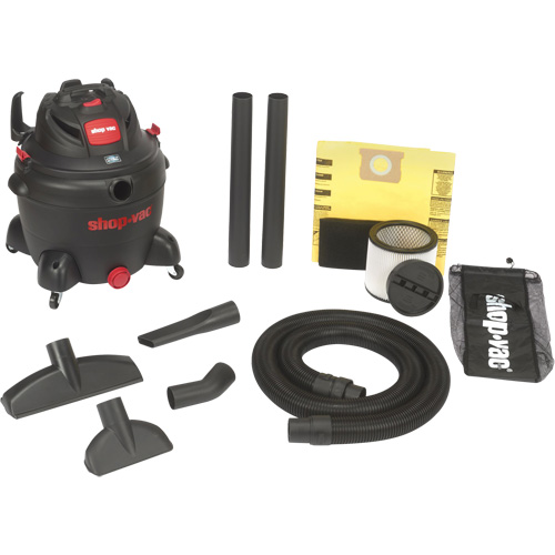 SVX2 Utility Shop Vacuum, Wet-Dry, 6.5 HP, 16 US Gal. (60.6 Litres) Moffatt Supply & Specialties