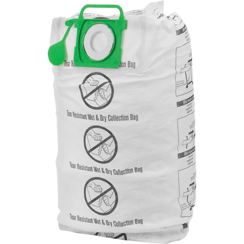 Sacs daspirateur r&eacute;sistants &agrave; la d&eacute;chirure pour les d&eacute;chets humides et secs, 12 - 20 gal. US Moffatt Supply & Specialties