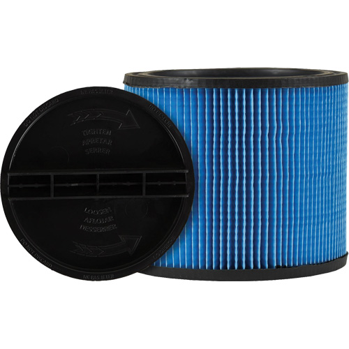 Filtre pour aspirateur Ultra-Web, Cartouche, Pour 5 gal. US Moffatt Supply & Specialties