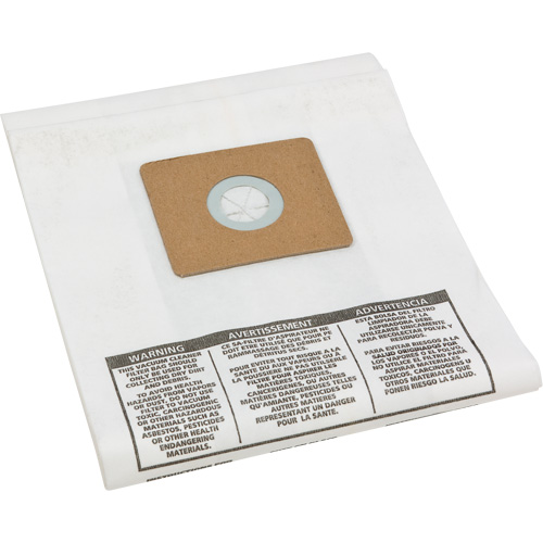 V&eacute;ritable sac de collecte sous vide suspendu, 3,5 gal. US Moffatt Supply & Specialties