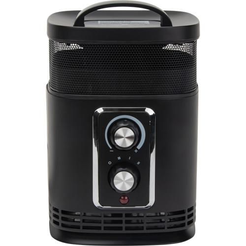 360 Degree Surround Portable Heater, Ceramic, Electric, 5200 BTU/H Moffatt Supply & Specialties