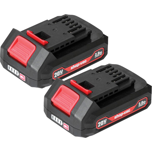 Piles au lithium 2.0Ah- Paquet de 2, 20 V Moffatt Supply & Specialties