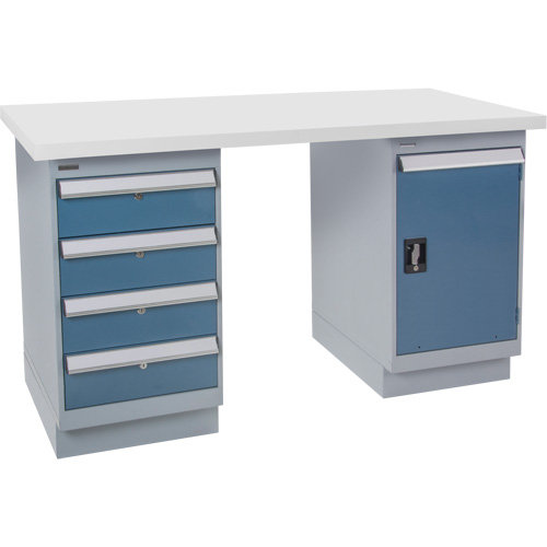 Pre-Designed Workbench, 72" W x 30" D x 34" H, 2500 lbs. Capacity Moffatt Supply & Specialties