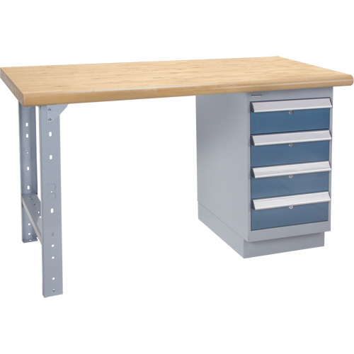 Heavy-Duty Workbench, 1500 lbs. Cap., 60" W x 36" D, 34" H Moffatt Supply & Specialties