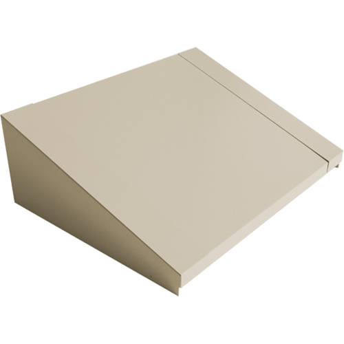All-Welded Concorde - Heavy-Duty Lockers Sloping Top, 2 Bank, 18" D x 24" W x 6" H, Beige, Steel Moffatt Supply & Specialties