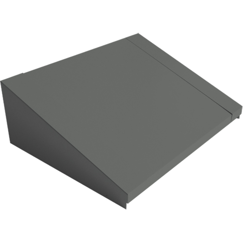 Dessus inclin&eacute; pour casiers robustes enti&egrave;rement soud&eacute; Concorde, Bloc de 2, 18" p x 24" la x 6" ha, Acier Moffatt Supply & Specialties