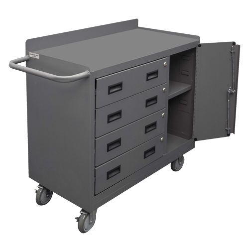 Armoire d'&eacute;tabli mobile, Acier Surface Moffatt Supply & Specialties