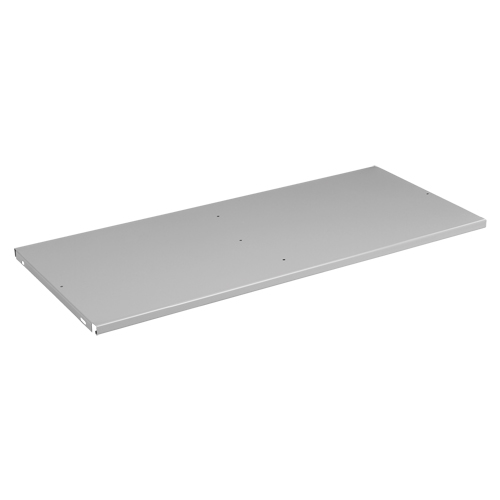 Tablette additionnelle pour armoire, 36" x 24", Capacit&eacute; de 200 lb, Acier, Gris p&acirc;le Moffatt Supply & Specialties