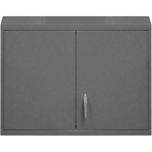 Wall-Mounted Cabinet, 27" H x 29-7/8" W x 13-11/16" D, 2 Shelves, Steel, Grey Moffatt Supply & Specialties