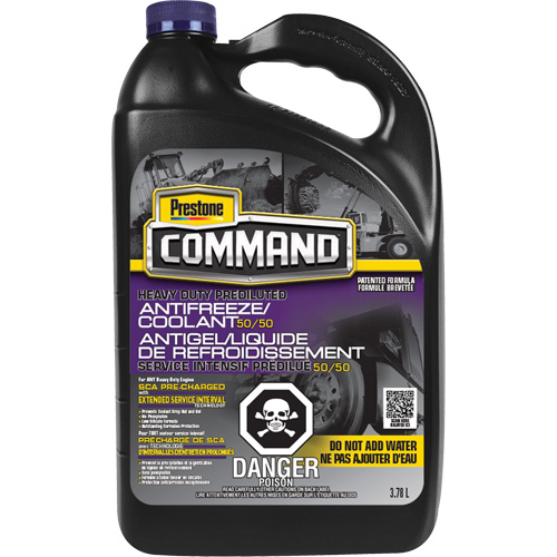 Command&reg; Heavy-Duty ESI 50/50 Prediluted Antifreeze/Coolant, 3.78 L, Jug Moffatt Supply & Specialties