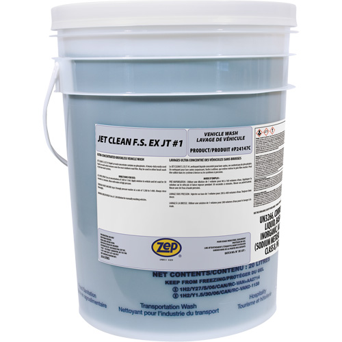 Produit de pr&eacute;nettoyage sans brossage pour v&eacute;hicules Jet Clean, 20 L, Seau Moffatt Supply & Specialties