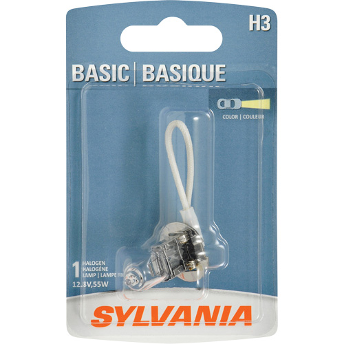 Ampoule de base pour feu avant H3, Halog&egrave;ne, 45 W, Blanc cass&eacute; Moffatt Supply & Specialties