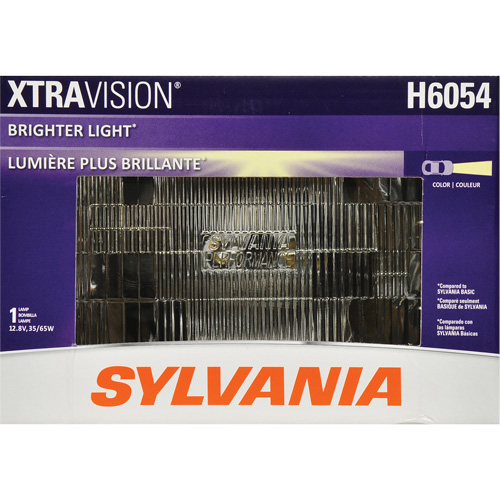 Phare automobile scell&eacute; XtraVision H6054, Halog&egrave;ne, 55 W, Blanc cass&eacute; Moffatt Supply & Specialties