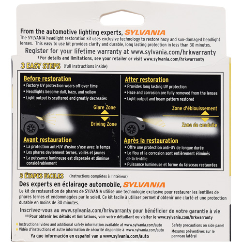 Trousse de restauration pour feu avant Moffatt Supply & Specialties