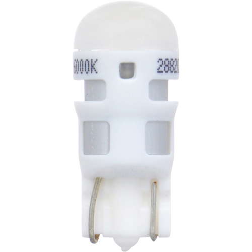 168 Mini-ampoule automobile Zevo, DEL, 0,7 W, Blanc Moffatt Supply & Specialties