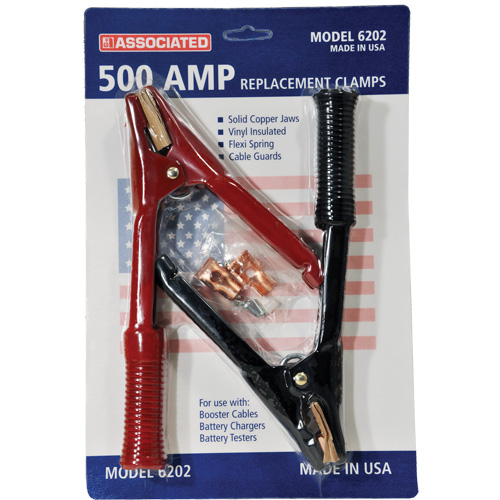 500 Amp Professional Heavy-Duty Booster Cable Clamps Moffatt Supply & Specialties