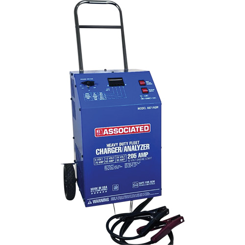 Chargeur & analyseur 6/12/24 V HD pour parc automobile Moffatt Supply & Specialties