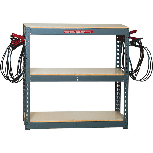 Support de charge pour batterie avec 10 jeux de pinces Moffatt Supply & Specialties