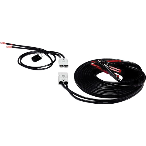 Heavy-Duty Fully Insulated Clamps with Side Terminal Adapters, 4 AWG, 500 A, 30' Cable Moffatt Supply & Specialties