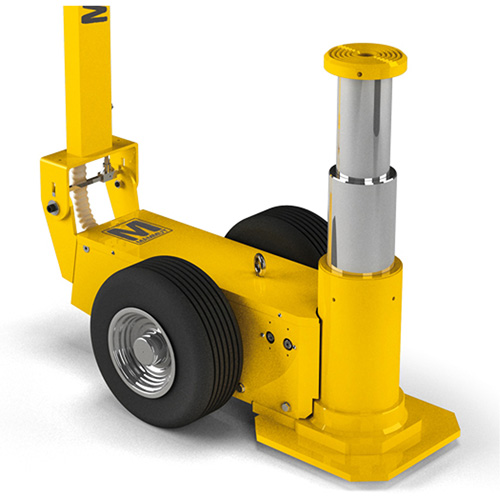 Mammut 2-Stage Jack, 88 Ton(s), Air Hydraulic Moffatt Supply & Specialties