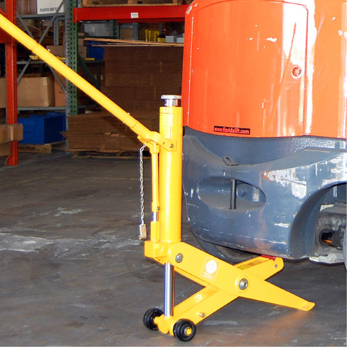 Cric robuste pour tracteurs et chariots &eacute;l&eacute;vateurs Moffatt Supply & Specialties