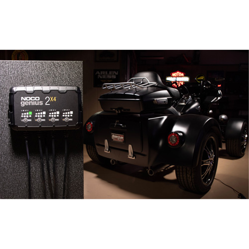 Chargeur de batterie 4 sorties de 8 A Genius 2X4 Moffatt Supply & Specialties