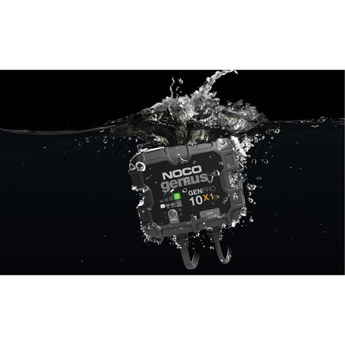 Chargeur de batterie embarqu&eacute; &agrave; 1 sortie de 10 amp&egrave;res GenPro10X1 Genius Moffatt Supply & Specialties