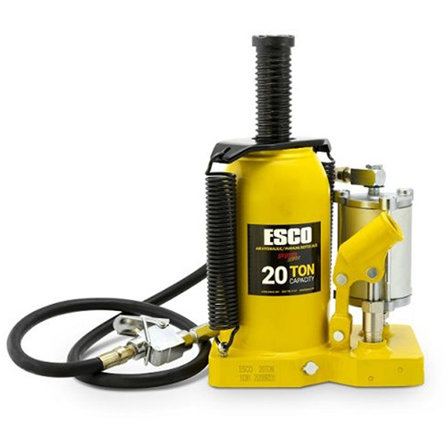 Cric-bouteille de s&eacute;rie Pro, 20 tonne(s), Air comprim&eacute;/hydraulique, 20" Hauteur &eacute;lev&eacute;e Moffatt Supply & Specialties