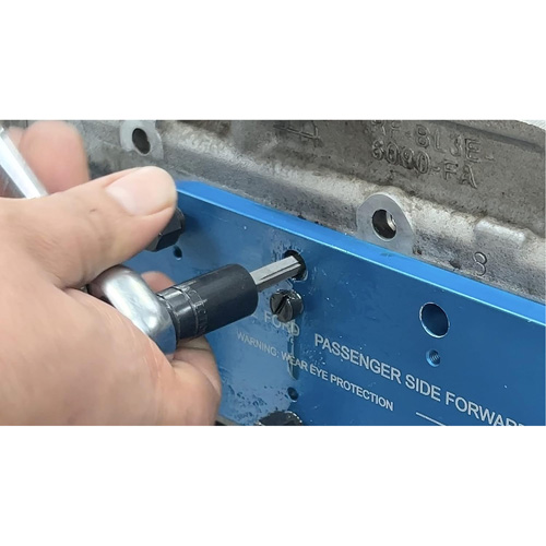 Gabarit de perçage pour installation sur collecteur pour Ford 3,5 L Ecoboost Moffatt Supply & Specialties