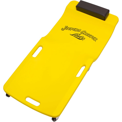 Sommier jaune &agrave; profil bas, en plastique robuste Moffatt Supply & Specialties