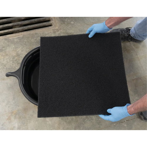 Black Oval Drain Pan Moffatt Supply & Specialties