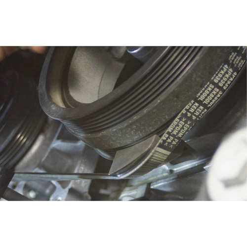 Outil pour retirer/installer une courroie &eacute;lastique Moffatt Supply & Specialties
