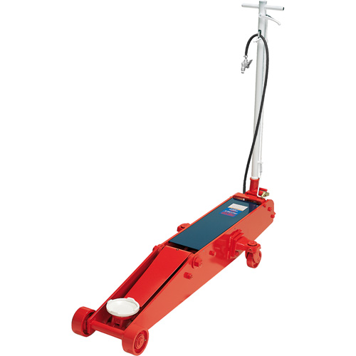 Cric de plancher, 10 tonne(s) Capacit&eacute;, 6-1/8" Abaiss&eacute;e, 27-1/4" &eacute;lev&eacute;e, Air comprim&eacute;/hydraulique Moffatt Supply & Specialties