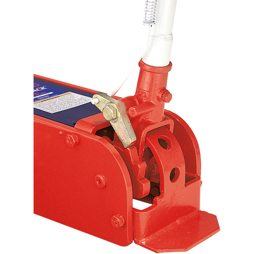 Cric de plancher, 10 tonne(s) Capacit&eacute;, 6-1/8" Abaiss&eacute;e, 27-1/4" &eacute;lev&eacute;e, Air comprim&eacute;/hydraulique Moffatt Supply & Specialties