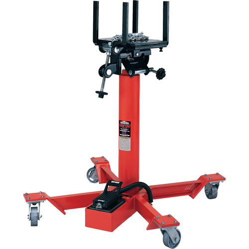 Under Hoist Air Hydraulic Truck Transmission Jack, 1 Ton(s) Lifting Capacity Moffatt Supply & Specialties