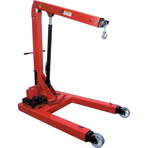 Electro Hydraulic Floor Crane, 6613.87 lbs. (3 tons) Capacity Moffatt Supply & Specialties
